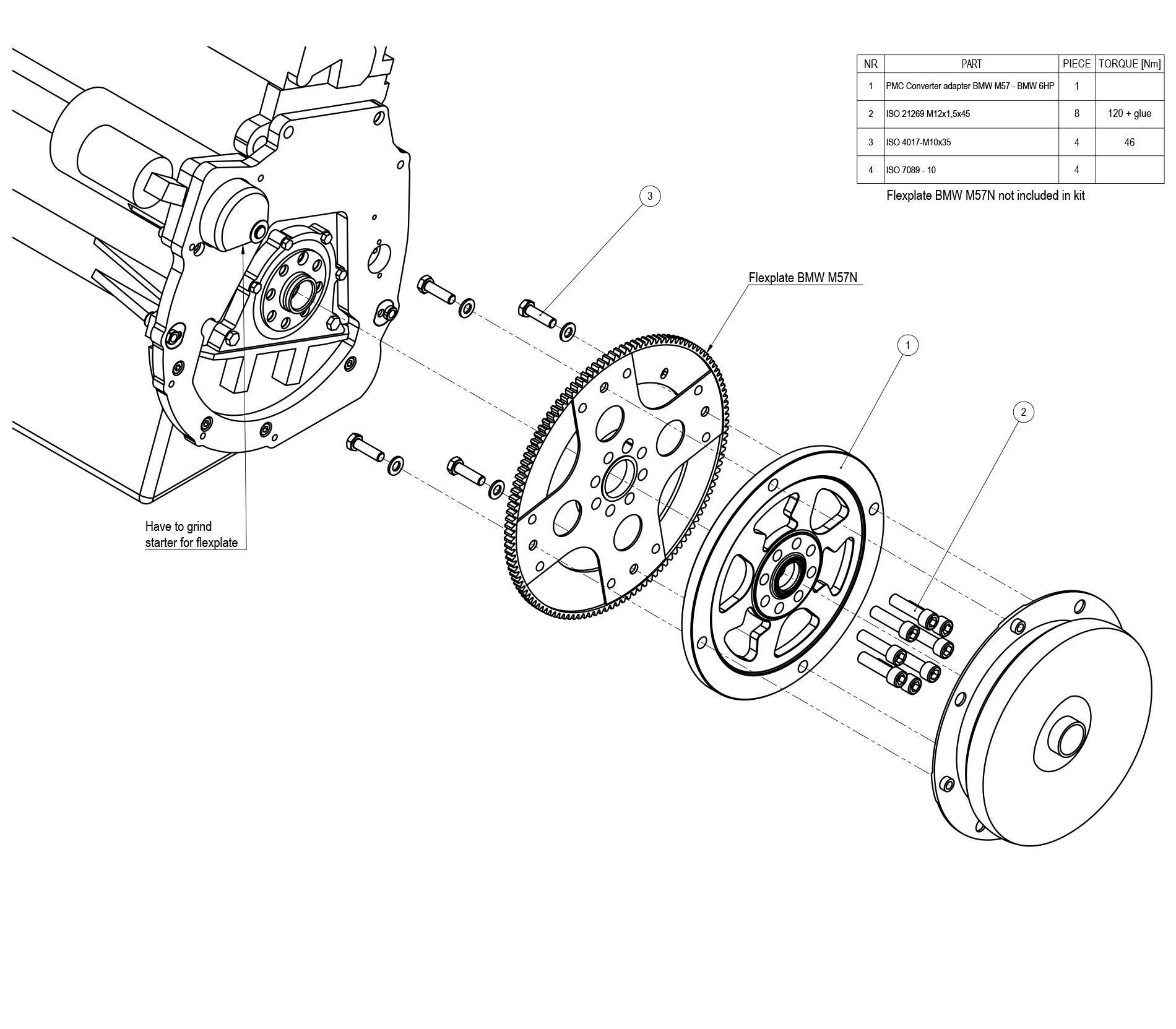 jak zamontować 8Hp do BMW m47 M47n