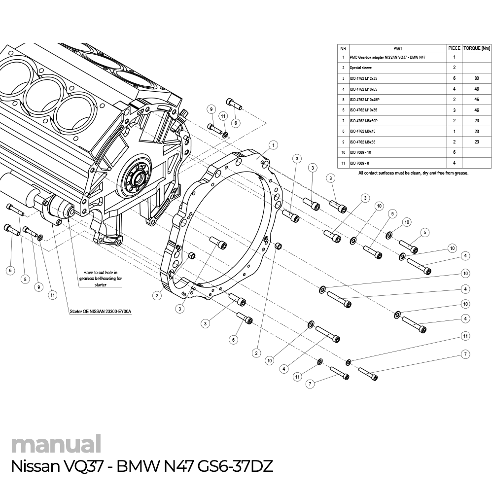 manual nissan VQ37 zf gs6-37dz bmw