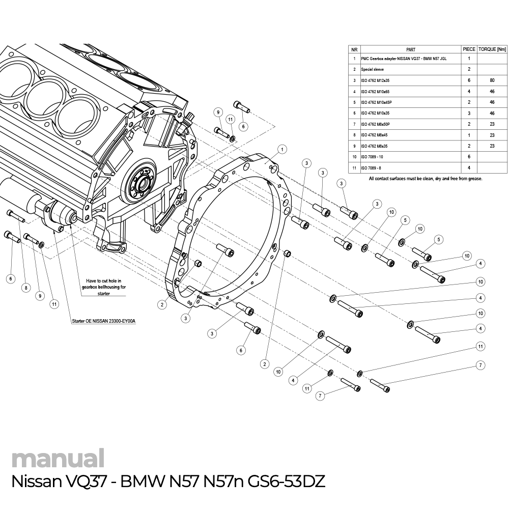 manual nissan VQ37 zf gs6-53dz bmw