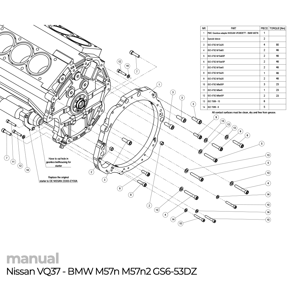 manual nissan Vr38 zf gs6-53dz bmw