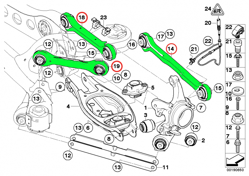 regulowane wahacze BMW 1 E81 E82 E87 E88