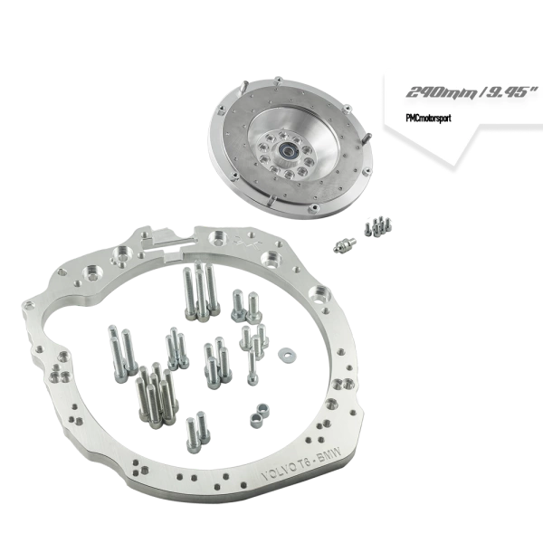 Adapter Volvo "White" T5 T6 - manual 5-biegów BMW M50 S50 M52 S52 M54 ZF-5- 240mm / 9.45"