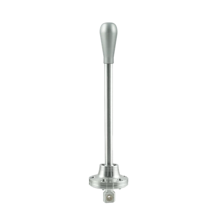 Short shifter BMW E30 E34 nowa wersja - aluminiowa srebrna długa gałka