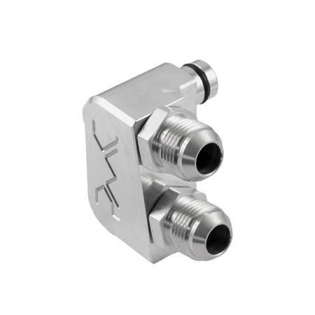 Adapter chłodnicy oleju do skrzyni biegów ZF 8HP Jaguar + przejściówki M18x1.5 - AN10