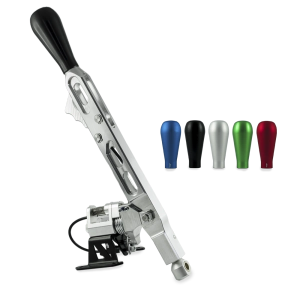Samocentrujący short shifter do skrzyni biegów BMW - czarna długa (A)