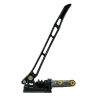 Black Edition Hydrauliczny hamulec ręczny rewers 0.750 + PRO H short shifter czerwona długa gałka (B)