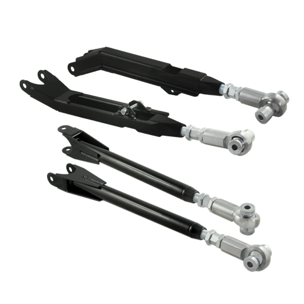 Stage 2 Zestaw regulowanych wahaczy do BMW E36 Uniball 95kN (czarne)