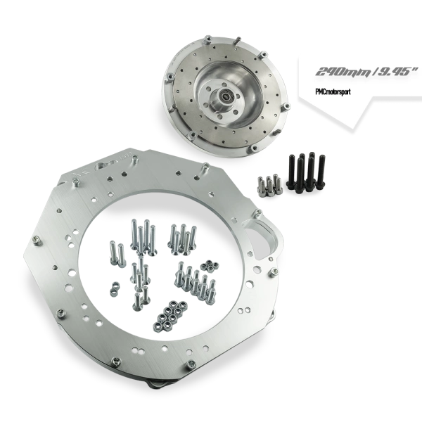 Adapter GM Chevrolet V8 LS - manual 6-biegów BMW M57n GS6-53DZ HGD JGA - 240mm / 9.45"