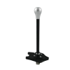 Black Edition Short shifter BMW E8x E9x - aluminiowa srebrna krótka gałka 