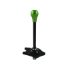 Black Edition Short shifter BMW E8x E9x - aluminiowa zielona krótka gałka (K)