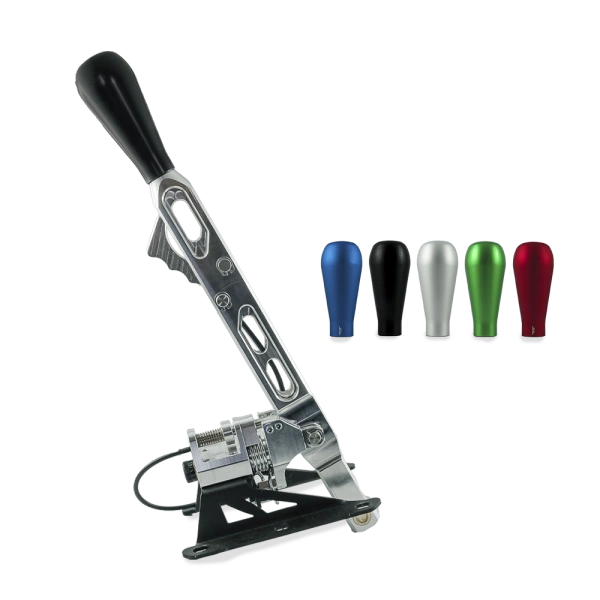 Samocentrujący short shifter do skrzyni biegów BMW - czarna długa (B)
