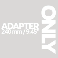 Sam adapter 240mm / 9.45'' (single disc)