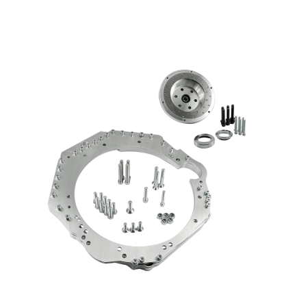 Adapter GM Chevrolet LS LS1 LS2 LS3 LS6 LS7 L99 / Vortec - Nissan 370Z Z34 - 184mm / 7.25" (P)