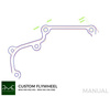 Koło zamachowe BMW M50 S50 M52 S52 M54 S54 - manual 6-biegów BMW N54 GS6-53BZ 135i 335i 535i - 184mm / 7.25" (P)