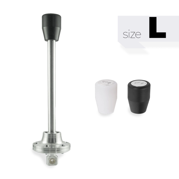 Short shifter BMW E46 new version - krótka czarna teflonowa gałka