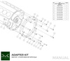 Adapter BMW V12 M70 - BMW ZF 8HP 8HP75 8HP70