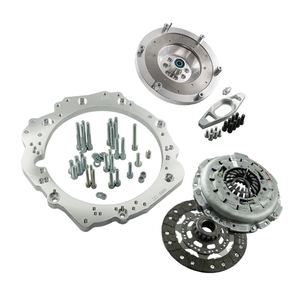 Stage 2 Toyota 1JZ 2JZ - manual 6-biegów BMW M57n GS6-53DZ HGD JGA - 215mm / 8.46" twin disc