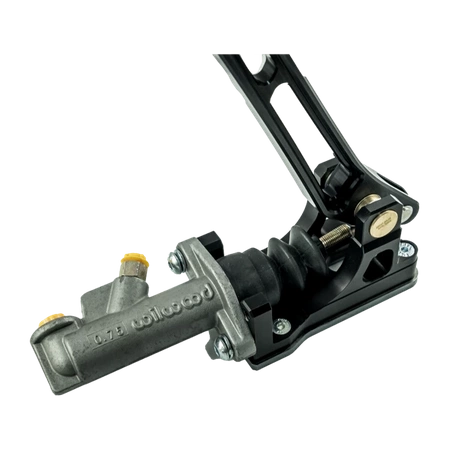 Black Edition Hydrauliczny hamulec ręczny rewers 0.750 + PRO H short shifter czerwona długa gałka (B)