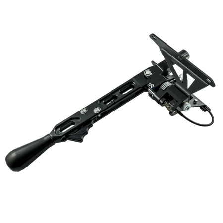 Black Edition Hydrauliczny hamulec ręczny rewers 0.750 + PRO H short shifter czerwona długa gałka (B)