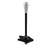 Black Edition Short shifter BMW E8x E9x - aluminiowa srebrna długa gałka 