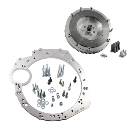 Adapter Mitsubishi 4G63 - manual 6-biegów BMW M57n GS6-53DZ HGU HGK - 240mm / 9.45"