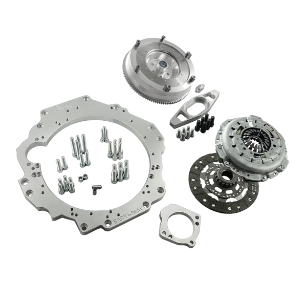 Stage 2 Ford Barra - manual 6 biegów BMW M57n GS6-53DZ HGD JGA - 215mm / 8.46" Twin Disc