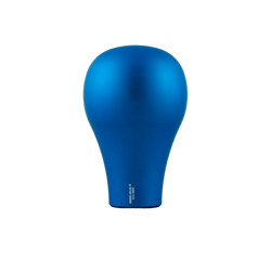 Krótka niebieska aluminiowa gałka