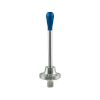 Short shifter BMW E30 E34 Nowa Wersja - Aluminiowa Niebieska Długa Gałka (M)