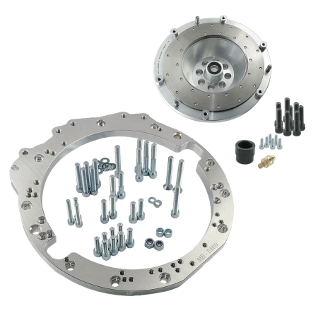 Adapter Mercedes-Benz M112 M113 - manual 5-biegów BMW M57 ZF GS5-39DZ - 240mm / 9.45