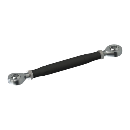 Ramię / rura stalowa 25x2.9 (0.99"x0.11") gwintowana z końcówkami Uniball M16.x1.5 - (310mm /12.20")