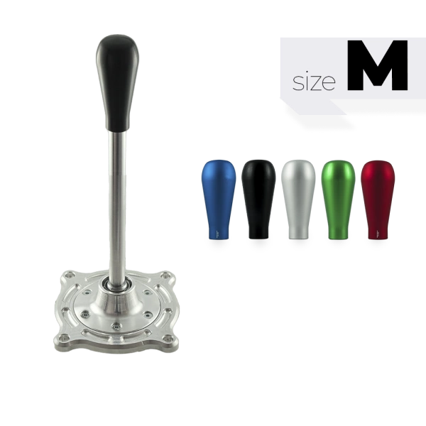 Short shifter Nissan s-chassis S13 S14 S15 R32 R33 R34 - długa czarna gałka (K)