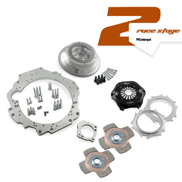 Race Stage 2 Ford Barra - manual 6-biegów BMW M57n GS6-53DZ HGD JGA HGA - 184mm / 7.25" (P)