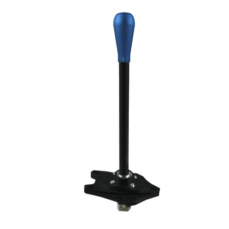 Black Edition Short shifter BMW E8x E9x - aluminiowa niebieska długa gałka 