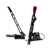 Black Edition Hydrauliczny hamulec ręczny rewers 0.750 + PRO H short shifter czerwona długa gałka (B)