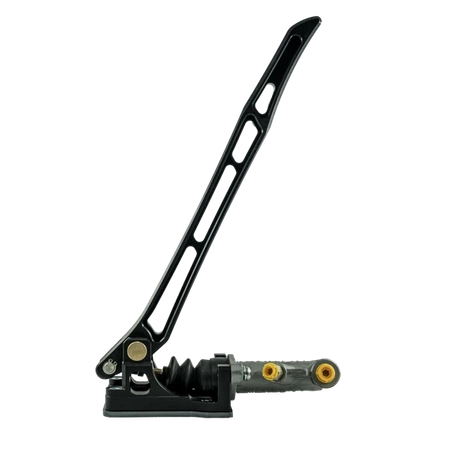 Black Edition Hydrauliczny hamulec ręczny rewers 0.750 + PRO H short shifter czerwona długa gałka (B)