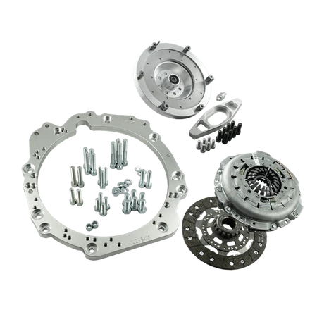 Stage 2 Toyota 1UZ 3UZ - manual 6-biegów BMW M57n GS6-53DZ HGD JGA - 215mm / 8.46" twin disc