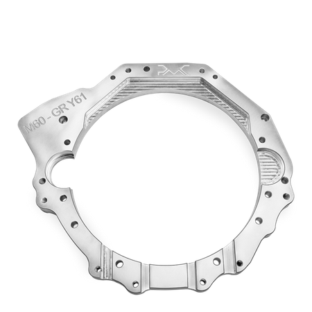 Aluminiowy adapter flansza kryza BMW V8 M60 M62 S62 - Nissan Patrol Y61ZD30