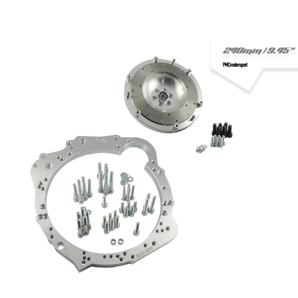 Adapter Nissan RB20 RB25 RB26 RB30- 5-biegów manual BMW M50 S50 M52 S52 M54 ZF-5- 240mm / 9.45 RB26