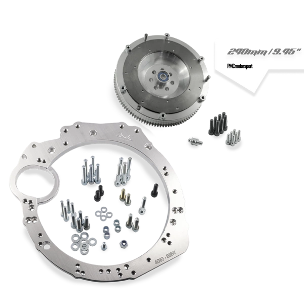 Adapter Mitsubishi 4G63 - manual 6-biegów BMW M57n GS6-53DZ HGD JGA HGA - 240mm / 9.45"