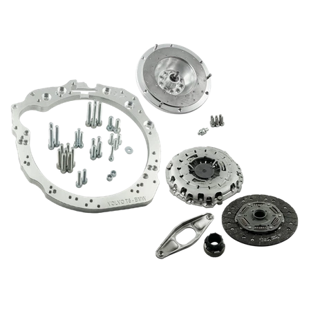 Stage 1 Volvo "White" T5 T6 - manual 6-biegów BMW M57n GS6-53DZ HGU HGK - 240mm / 9.45"