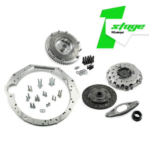 Stage 1 BMW M62 - manual 6-biegów BMW M57n GS6-53DZ HGD JGA - 240mm / 9.45"