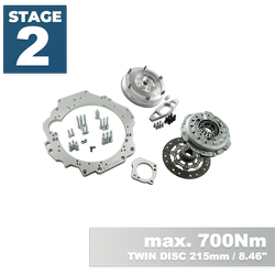Stage 2 Ford Barra - BMW N54 ZF GS6-53BZ - 215mm / 8.46"