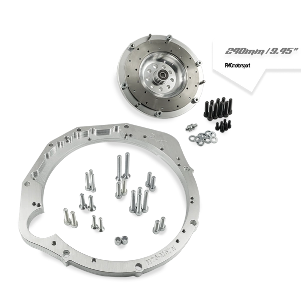 Adapter BMW M70 - manual 6-biegów BMW M57n GS6-53DZ HGD JGA - 240mm / 9.45"
