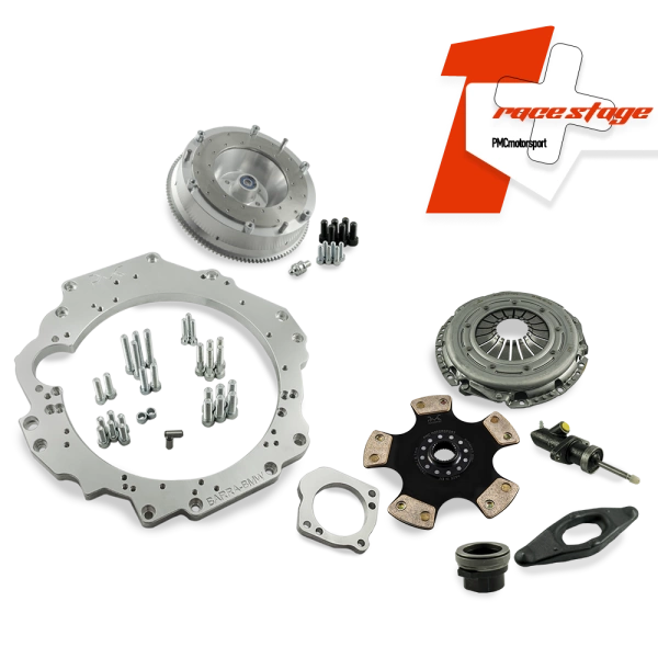 Race Stage 1+ Ford Barra - manual 6 biegów BMW M57n GS6-53DZ HGD JGA HGA - 240mm / 9.45"