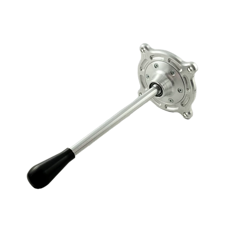 Short shifter Nissan s-chassis S13 S14 S15 R32 R33 R34 - długa srebrna gałka