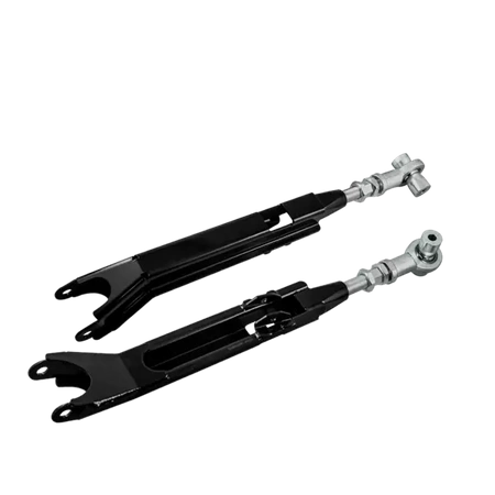 Stage 3 Zestaw regulowanych wahaczy + aluminiowe tuleje wahaczy do BMW E46 Uniball (czarne)