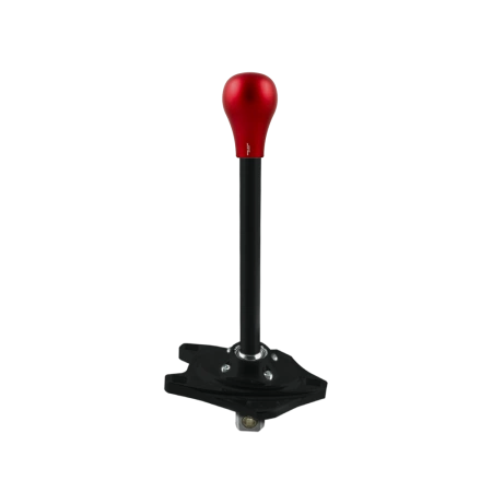 Black Edition Short shifter BMW E8x E9x - aluminiowa czerwona krótka gałka (K)