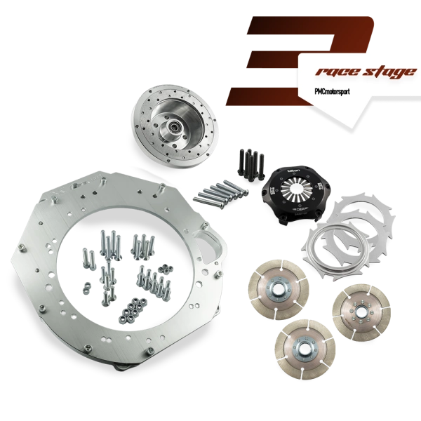 Race Stage 3 GM Chevrolet V8 LS - manual 6-biegów BMW M57n GS6-53DZ HGD JGA - 184mm / 7.25" (P)