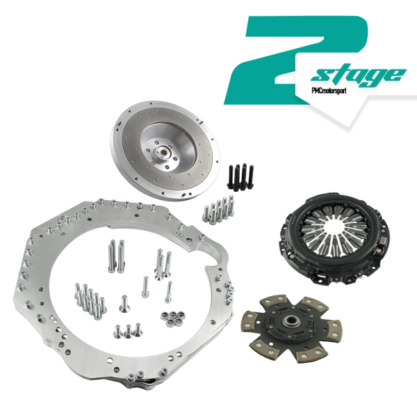 Stage 2 GM Chevrolet LS LS1 LS2 LS3 LS6 LS7 L99 / Vortec - Nissan 370Z Z34 - 250mm / 9.84"