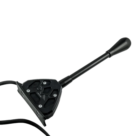 Black Edition Shifter 8HP DCT DKG DSG PDK - srebrna krótka gałka